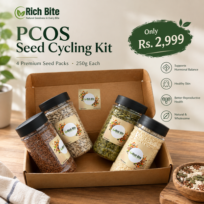 🌱 PCOS Seed Cycling Kit – 1kg Total