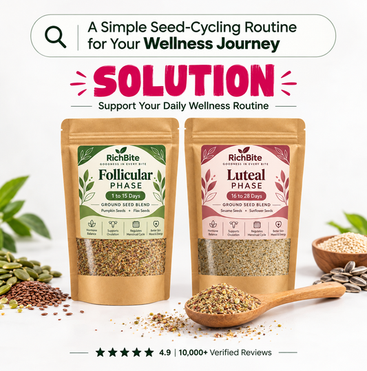 NO 1. PCOS Seed Cycling Kit Blend Mixture