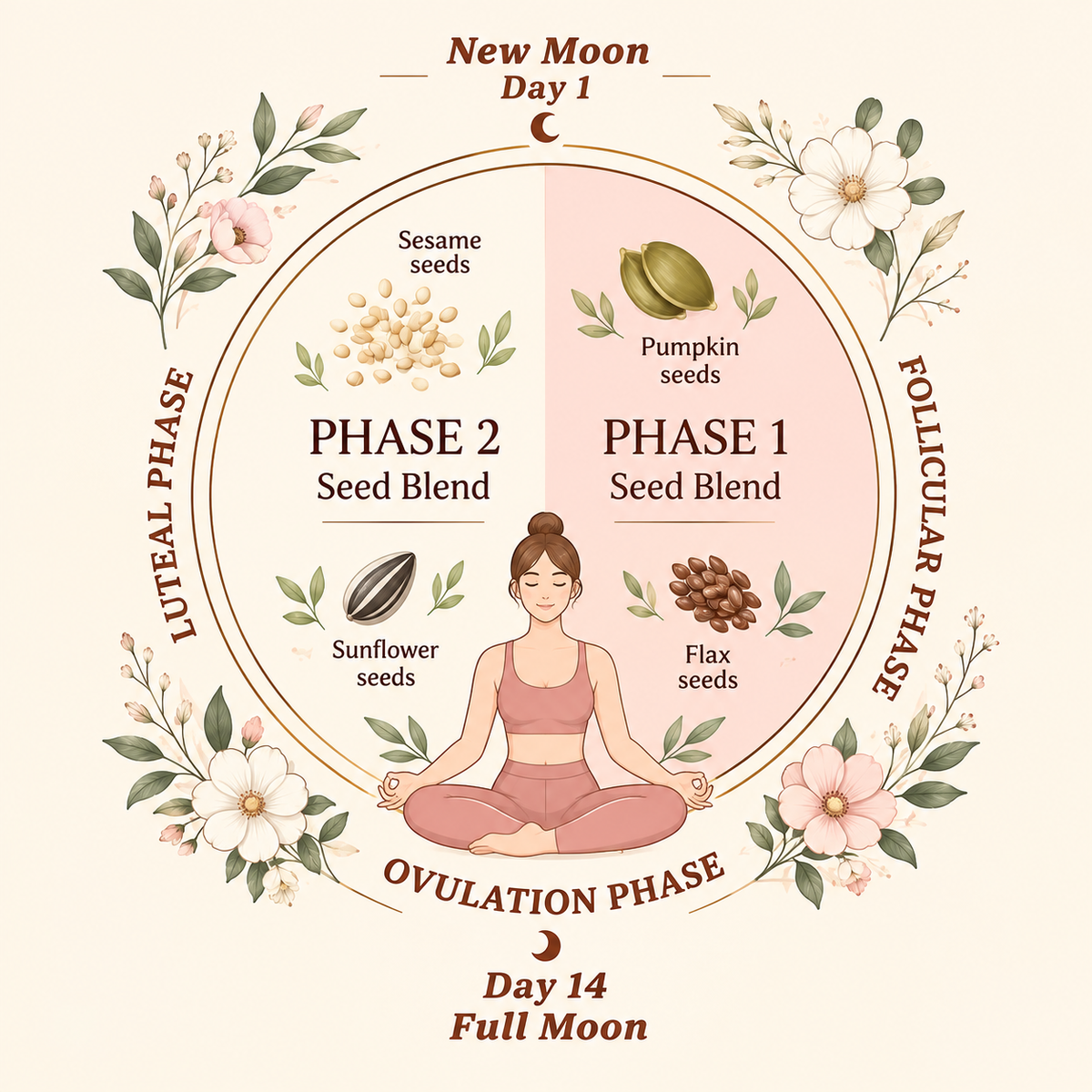 Luteal Phase Seeds - Sesame Sunflower Blend