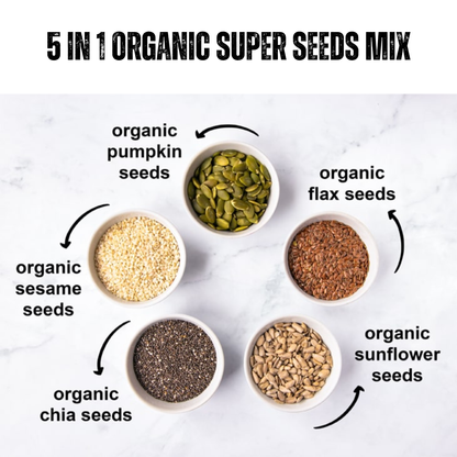Roasted 5 IN 1 Super Mix Seeds -250g