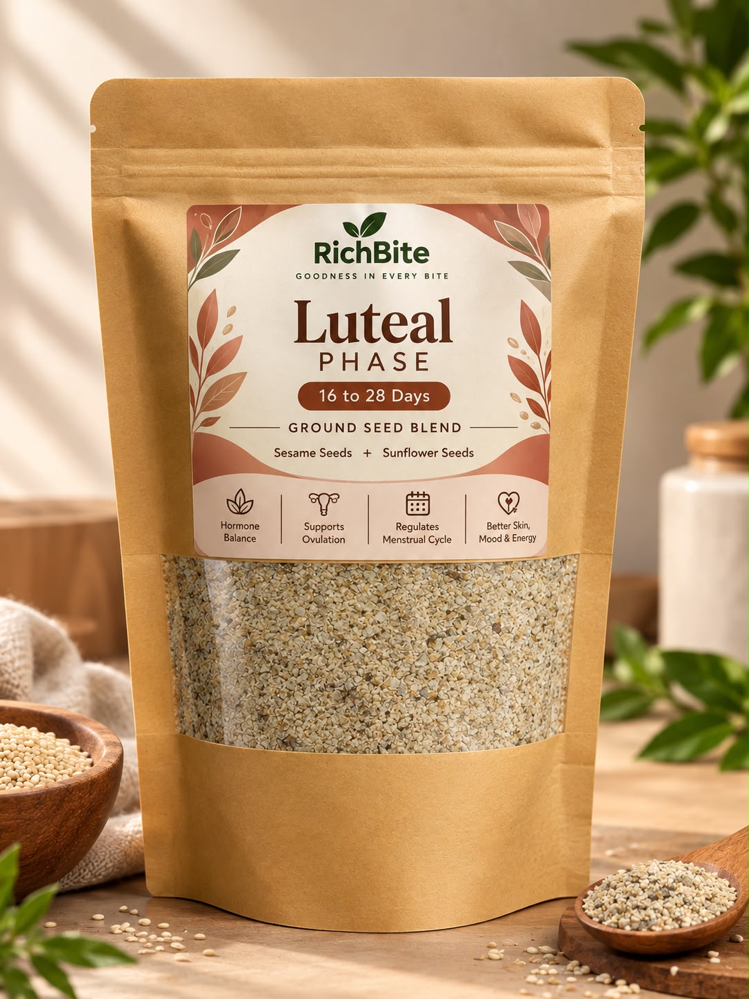 Luteal Phase Seeds - Sesame Sunflower Blend