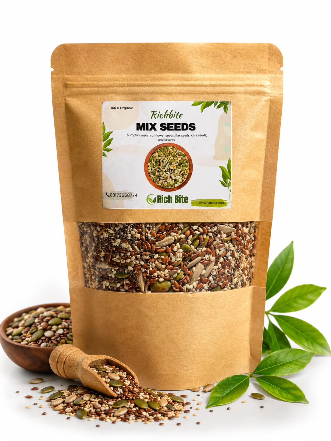 Roasted 5 IN 1 Super Mix Seeds -250g